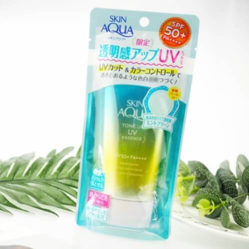 Kem chống nắng Skin Aqua Mint Green
