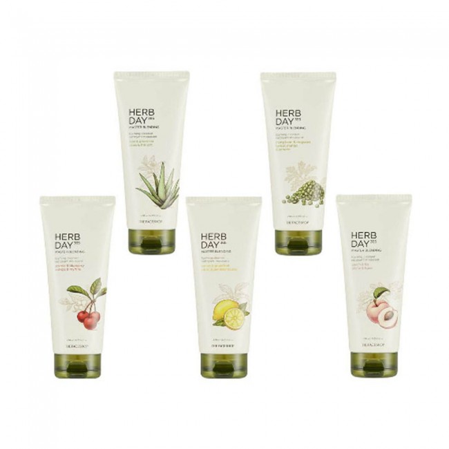 Sữa rửa mặt Herb Day 365 Master Blending Foaming Cleanser The Face Shop (170ml)